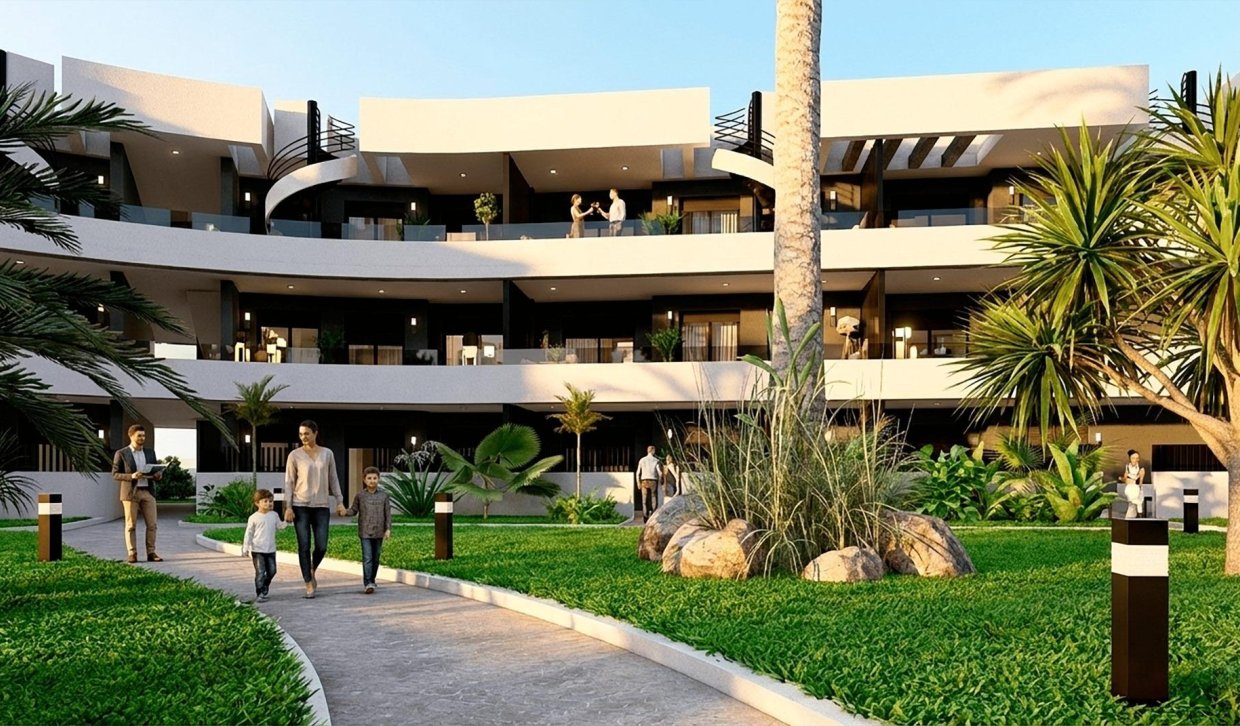 Nowy budynek - Mieszkanie w bloku - Los Alcázares - Serena Golf
