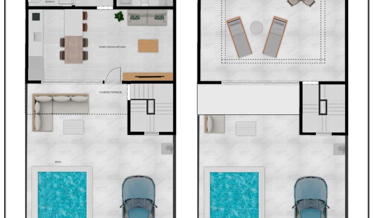 Nieuwbouw Woningen - Halfvrijstaande  woning - Fuente Álamo - La Pinilla
