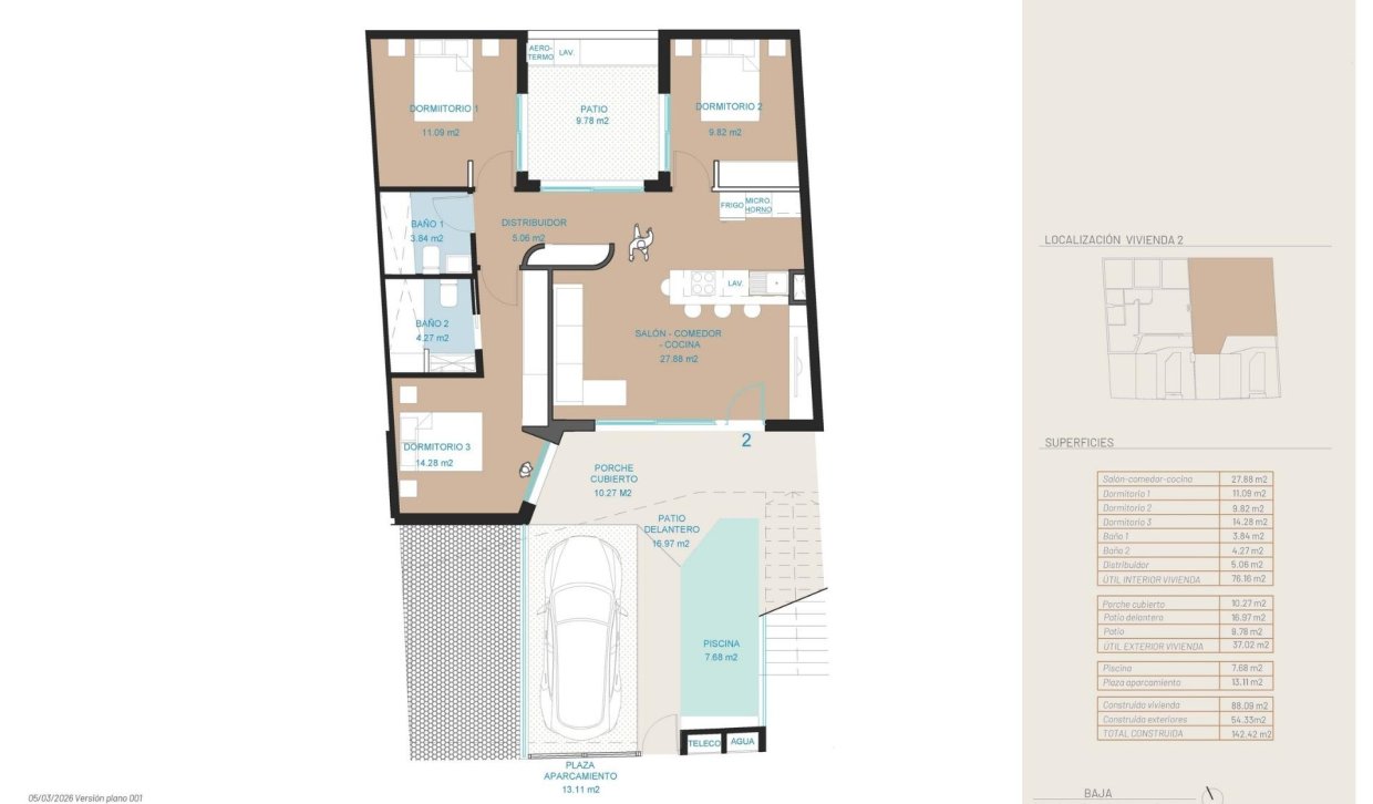 Nouvelle construction - Bungalow - San Pedro del Pinatar - Pueblo