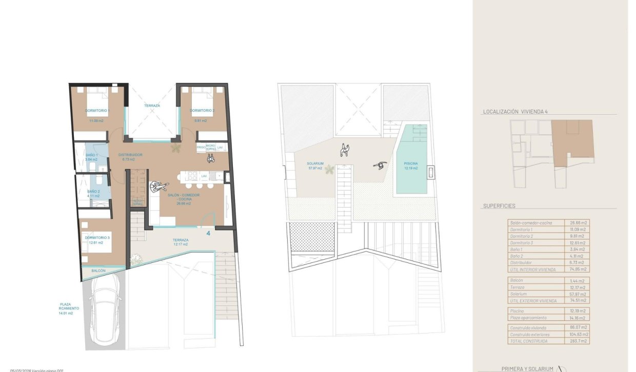 Nouvelle construction - Bungalow - San Pedro del Pinatar - Pueblo