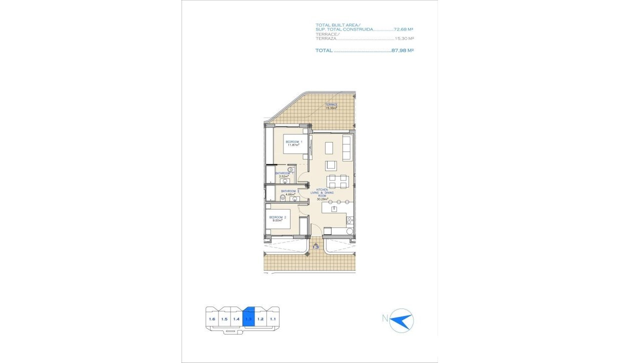 Obra nueva - Apartment - Los Alcázares - Serena Golf