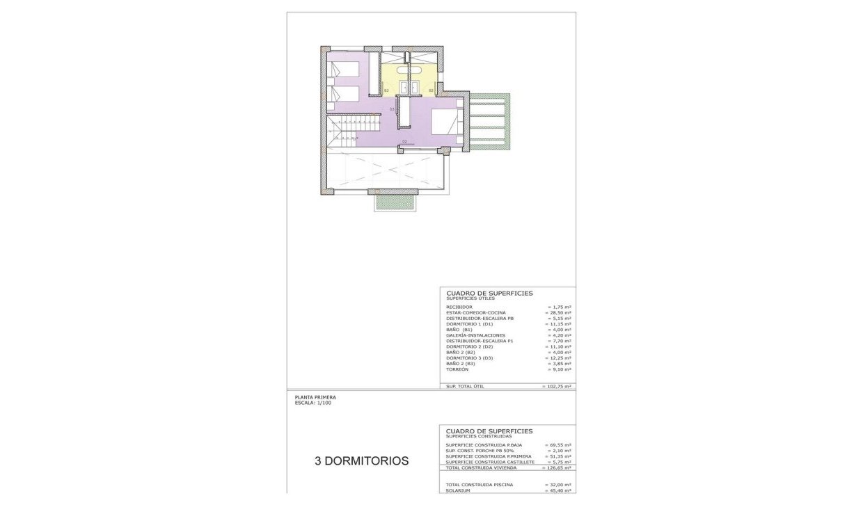 Obra nueva - Villa - Cartagena - Playa Honda