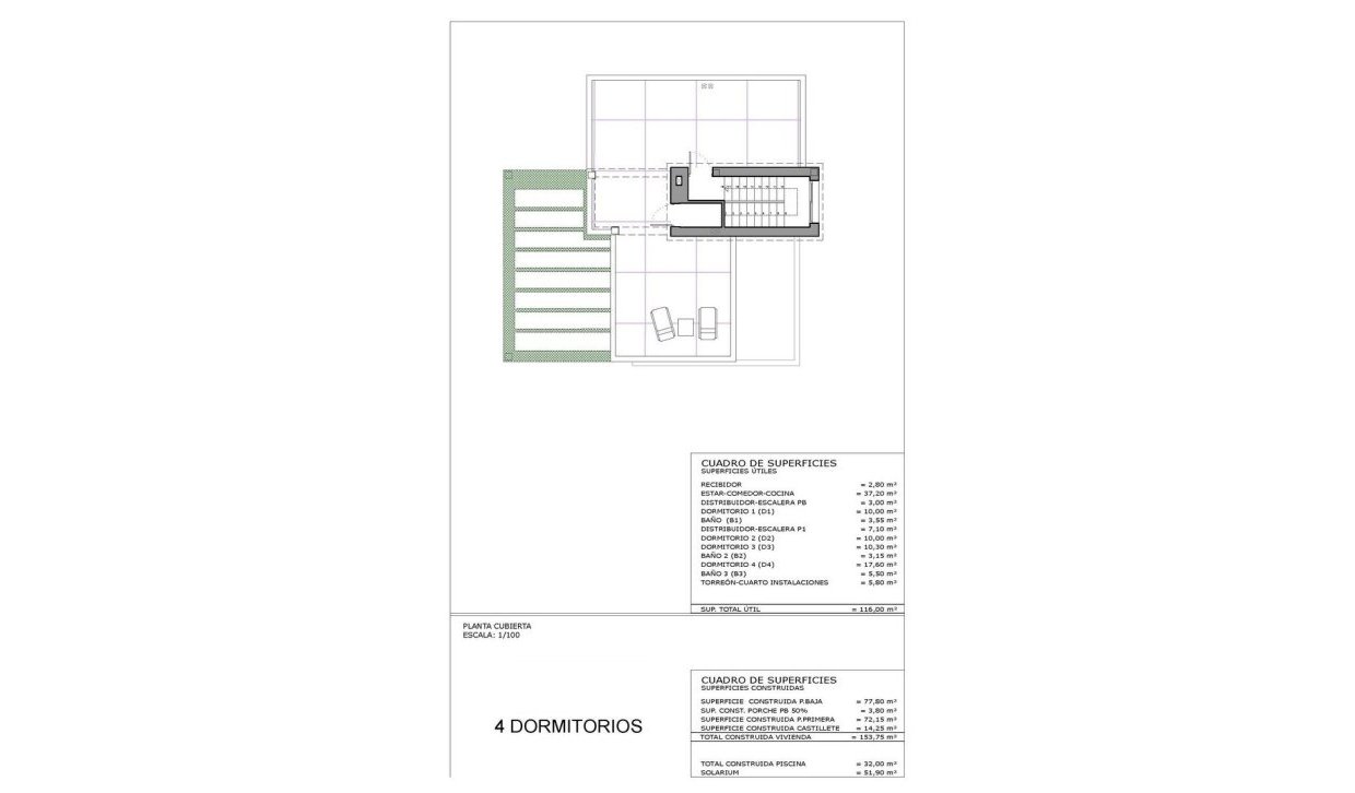 Obra nueva - Villa - Cartagena - Playa Honda